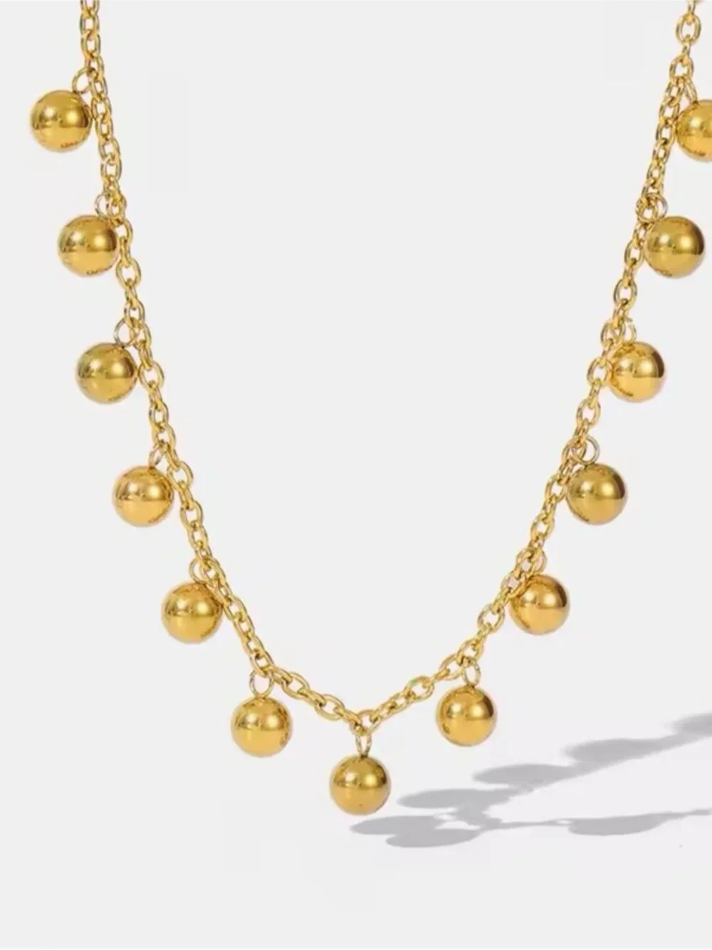 Anthropologie polished gold